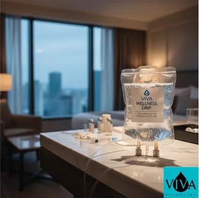 IV drip therapy preparation Makati hotel Manila Philippines mobile wellness service Viva Wellness Drip