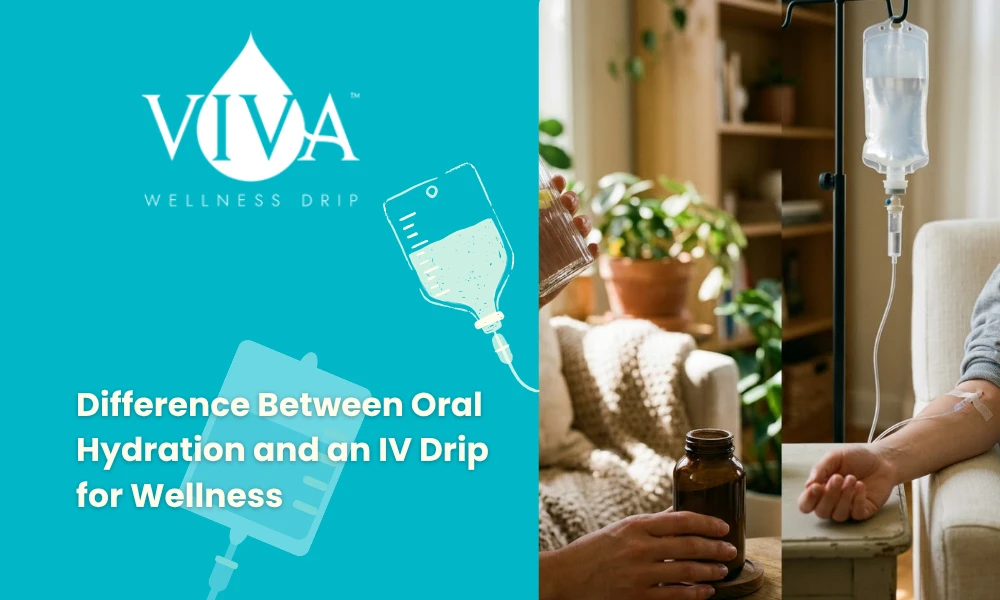 Difference Between Oral Hydration and an IV Drip for Wellness