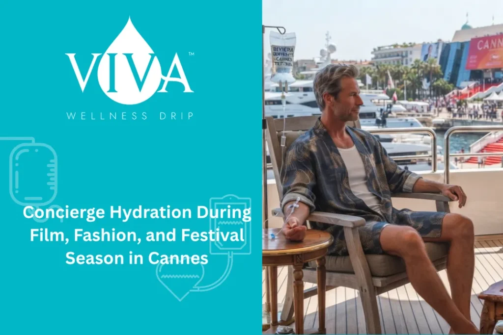 Concierge Hydration During Film, Fashion, and Festival Season in Cannes